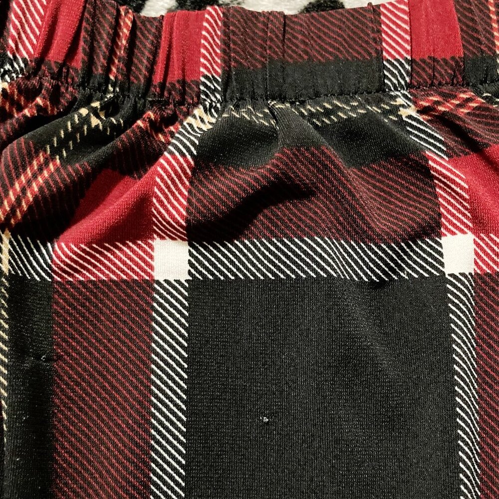 RICKI'S Plus-size black red white cold shoulder top ~ Goth XL 1X XXXL 2X blouse - Picture 4 of 14